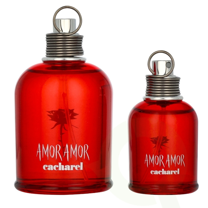 Cacharel Amor Amor Giftset 130 ml Edt Spray 100ml/Edt Spray 30ml ryhmässä KAUNEUS JA TERVEYS / Tuoksut & Parfyymit / Parfyymit @ TP E-commerce Nordic AB (D34162)