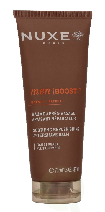 Nuxe Men Boost After Shave Balm 75 ml ryhmässä KAUNEUS JA TERVEYS / Hiukset &Stailaus / Sheivaus ja trimmaus / Aftershave @ TP E-commerce Nordic AB (D34167)