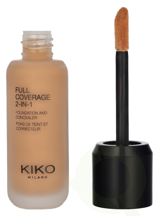 Kiko Milano Full Coverage 2 In 1 Foundation & Concealer 25 ml WB40 ryhmässä KAUNEUS JA TERVEYS / Meikit / Meikit Kasvot / Meikkivoide @ TP E-commerce Nordic AB (D34192)