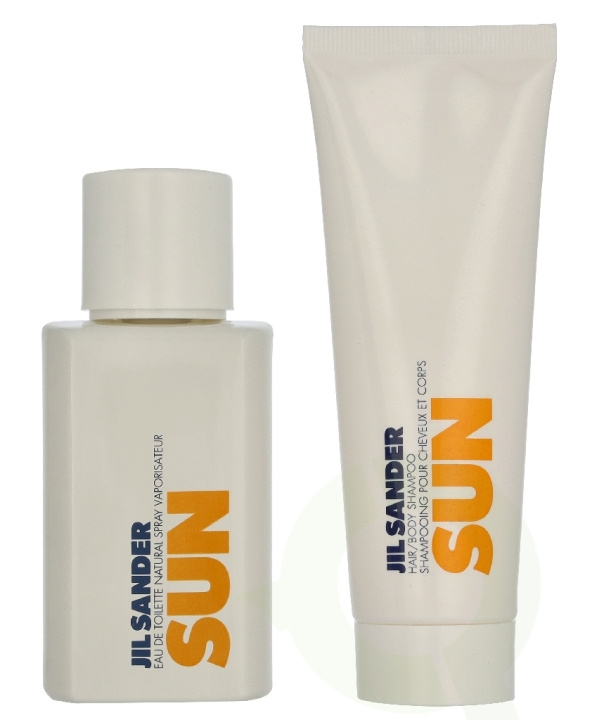 Jil Sander Sun Women Giftset 150 ml Edt Spray 75ml/Shower Gel 75ml ryhmässä KAUNEUS JA TERVEYS / Lahjapakkaukset / Naisten lahjapakkaukset @ TP E-commerce Nordic AB (D34193)