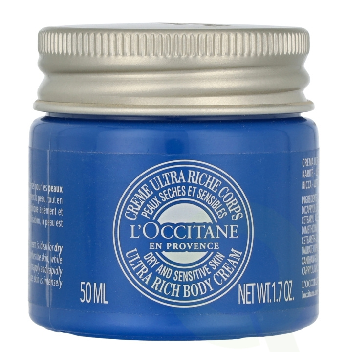 L\'Occitane Shea Butter Ultra Rich Body Cream 50 ml ryhmässä KAUNEUS JA TERVEYS / Ihonhoito / Kehon hoito / Vartalovoide @ TP E-commerce Nordic AB (D34220)