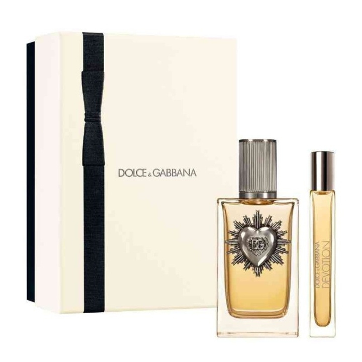 Dolce & Gabbana Giftset Dolce & Gabbana Devotion Pour Homme Edp 100ml + Edp 10ml ryhmässä KAUNEUS JA TERVEYS / Tuoksut & Parfyymit / Parfyymit / Miesten Tuoksut @ TP E-commerce Nordic AB (D34272)