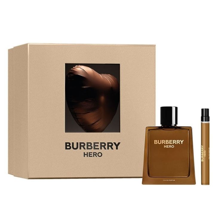 Burberry Giftset Burberry Hero Edp 100ml + Edp 10ml ryhmässä KAUNEUS JA TERVEYS / Tuoksut & Parfyymit / Parfyymit / Miesten Tuoksut @ TP E-commerce Nordic AB (D34274)