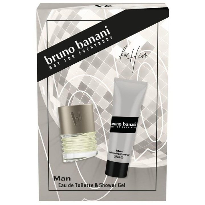 Bruno Banani Giftset Bruno Banani Man Edt 30ml + Shower Gel 50ml ryhmässä KAUNEUS JA TERVEYS / Lahjapakkaukset / Miesten lahjapakkaukset @ TP E-commerce Nordic AB (D34278)
