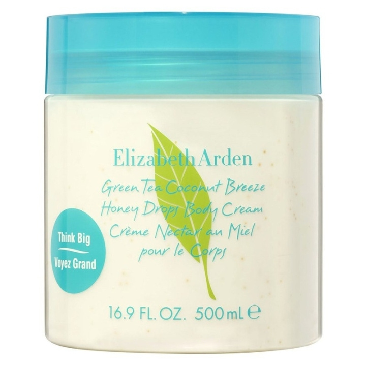 Elizabeth Arden Green Tea Coconut Breeze Honey Drops Body Cream 500ml ryhmässä KAUNEUS JA TERVEYS / Ihonhoito / Kehon hoito / Vartalovoide @ TP E-commerce Nordic AB (D34279)