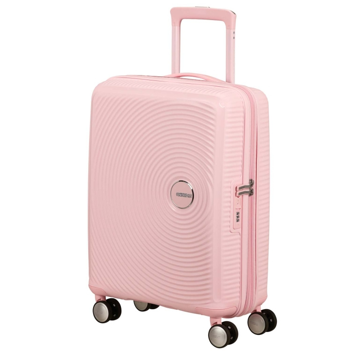 American Tourister Kabinväska Soundbox 55 Pastel Pink ryhmässä URHEILU, VAPAA-AIKA JA HARRASTUS / Matkailutarvikkeet / Matkalaukut @ TP E-commerce Nordic AB (D34320)