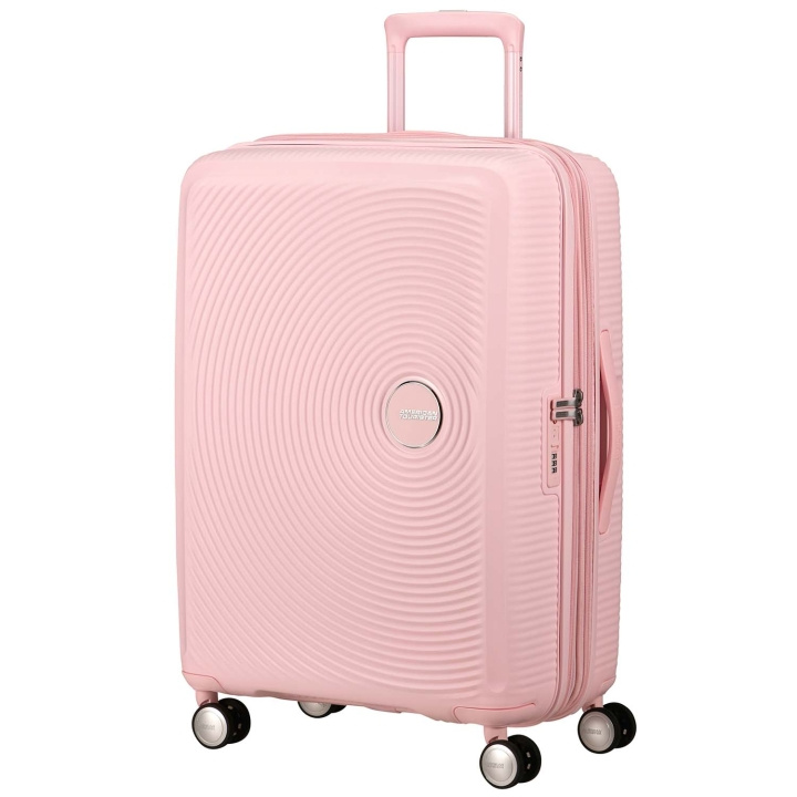 American Tourister Resväska Soundbox 67 Medium Pastel Pink ryhmässä URHEILU, VAPAA-AIKA JA HARRASTUS / Matkailutarvikkeet / Matkalaukut @ TP E-commerce Nordic AB (D34321)