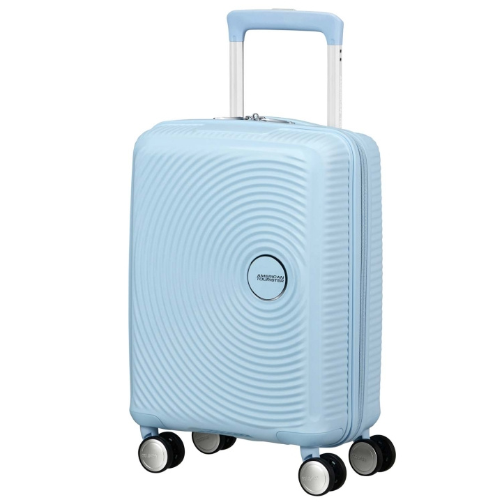 American Tourister Resväska Barn Soundbox Mini Pastel Blue ryhmässä URHEILU, VAPAA-AIKA JA HARRASTUS / Matkailutarvikkeet / Matkalaukut @ TP E-commerce Nordic AB (D34327)
