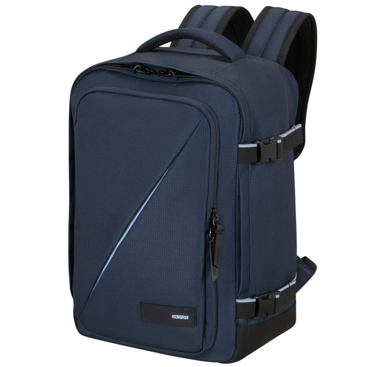 American Tourister Ryggsäck S Take2Cabin Dark Navy ryhmässä URHEILU, VAPAA-AIKA JA HARRASTUS / Matkailutarvikkeet / Reput ja rinkat & Laukut @ TP E-commerce Nordic AB (D34331)