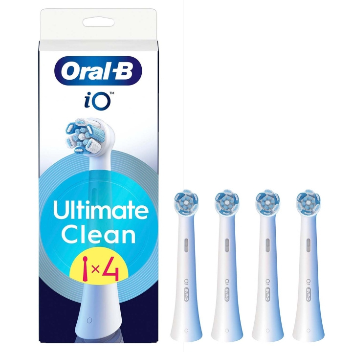 Oral B Borsthuvud iO Ultimate Clean 4st ryhmässä KAUNEUS JA TERVEYS / Suunhoito / Sähköhammasharjat Tarvikkeet @ TP E-commerce Nordic AB (D34349)