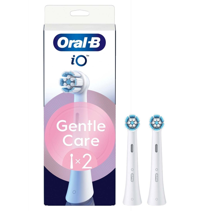 Oral B Borsthuvud iO Gentle Care 2st ryhmässä KAUNEUS JA TERVEYS / Suunhoito / Sähköhammasharjat Tarvikkeet @ TP E-commerce Nordic AB (D34352)