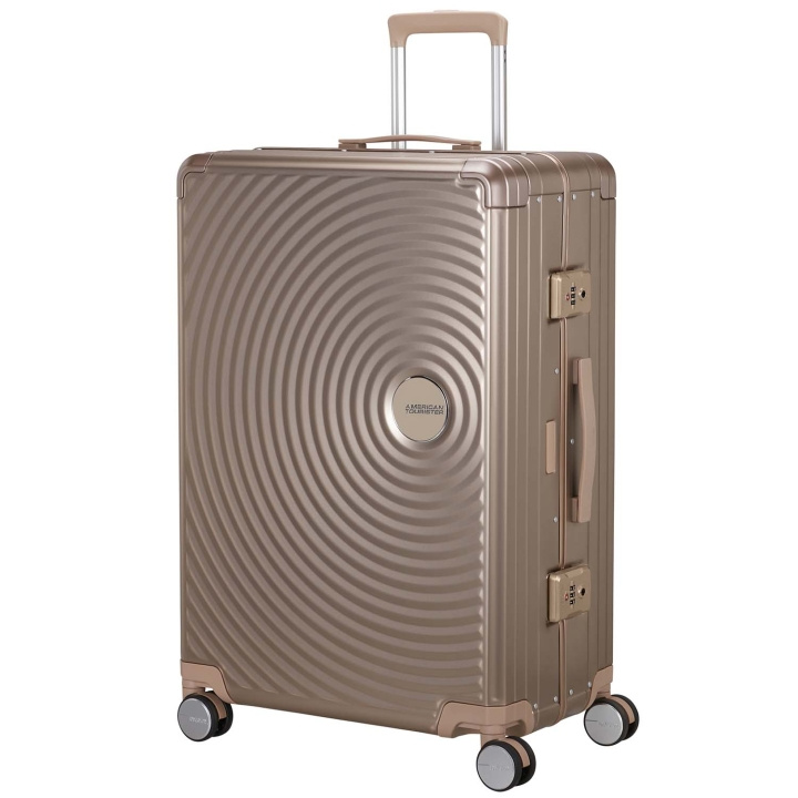American Tourister Resväska Soundbox Aluminium 77 Large Bronze ryhmässä URHEILU, VAPAA-AIKA JA HARRASTUS / Matkailutarvikkeet / Matkalaukut @ TP E-commerce Nordic AB (D34373)