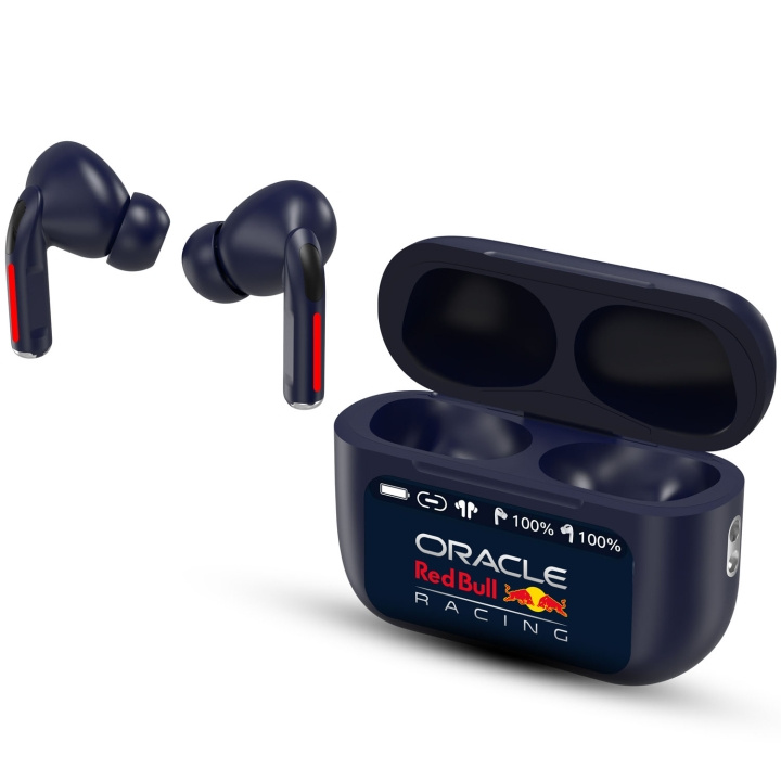 Oracle Red Bull Racing Hörlurar In-Ear Trådlösa TWS ANC ENC LED-Display RB-EB110 Blå ryhmässä KODINELEKTRONIIKKA / Ääni & Kuva / Kuulokkeet & Tarvikkeet / Kuulokkeet @ TP E-commerce Nordic AB (D34387)