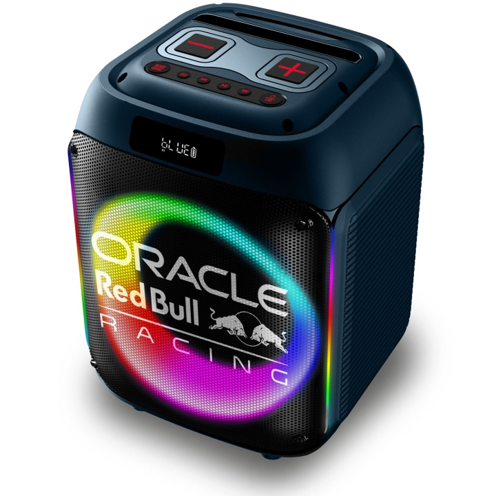 Oracle Red Bull Racing Partyhögtalare Bluetooth RGB 40W RB-SK250 Blå ryhmässä KODINELEKTRONIIKKA / Ääni & Kuva / Kaiuttimet & Tarvikkeet / Bluetooth-kaiutin @ TP E-commerce Nordic AB (D34394)