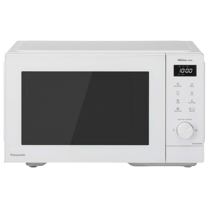 Panasonic Mikrovågsugn 29L 1000W NN-GD34QWEPG ryhmässä KOTI, TALOUS JA PUUTARHA / Kodinkoneet / Mikroaaltouunit @ TP E-commerce Nordic AB (D34396)
