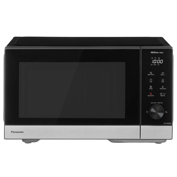 Panasonic Mikrovågsugn 29L 1000W Rostfri NN-GD38QSEPG ryhmässä KOTI, TALOUS JA PUUTARHA / Kodinkoneet / Mikroaaltouunit @ TP E-commerce Nordic AB (D34397)