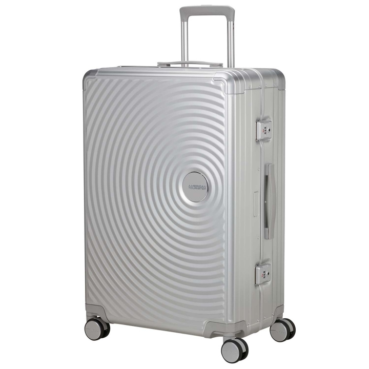 American Tourister Resväska Soundbox Aluminium 77 Large Silver ryhmässä URHEILU, VAPAA-AIKA JA HARRASTUS / Matkailutarvikkeet / Matkalaukut @ TP E-commerce Nordic AB (D34457)