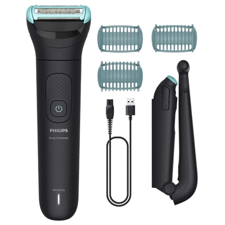Philips Body Groomer 5000 Serien med Triple Protect-raksystem BG5475/15 ryhmässä KAUNEUS JA TERVEYS / Hiukset &Stailaus / Sheivaus ja trimmaus / Hiustrimmerit @ TP E-commerce Nordic AB (D34459)