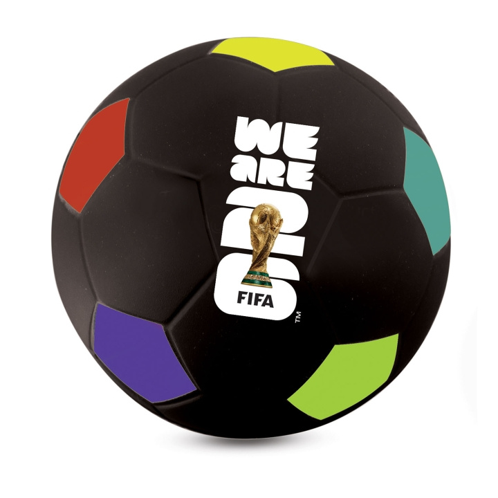 FIFA Stressipallo World Cup Stress Ball Musta ryhmässä LELUT, TUOTTEET LAPSILLE JA VAUVOILLE / Ulkoleut / Urheilu & Pelit @ TP E-commerce Nordic AB (D34657)