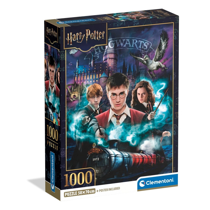 Clementoni Palapeli 1000 pcs CB High Quality Collection Harry Potter Hogwarts ryhmässä URHEILU, VAPAA-AIKA JA HARRASTUS / Harrastus / Palapeli @ TP E-commerce Nordic AB (D34721)