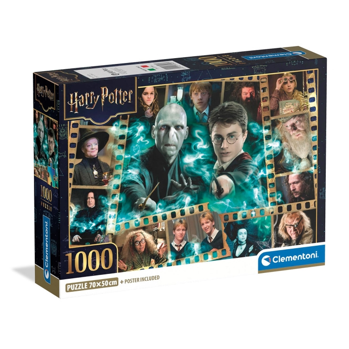 Clementoni Palapeli 1000 pcs CB High Quality Collection Harry Potter (2) ryhmässä URHEILU, VAPAA-AIKA JA HARRASTUS / Harrastus / Palapeli @ TP E-commerce Nordic AB (D34722)
