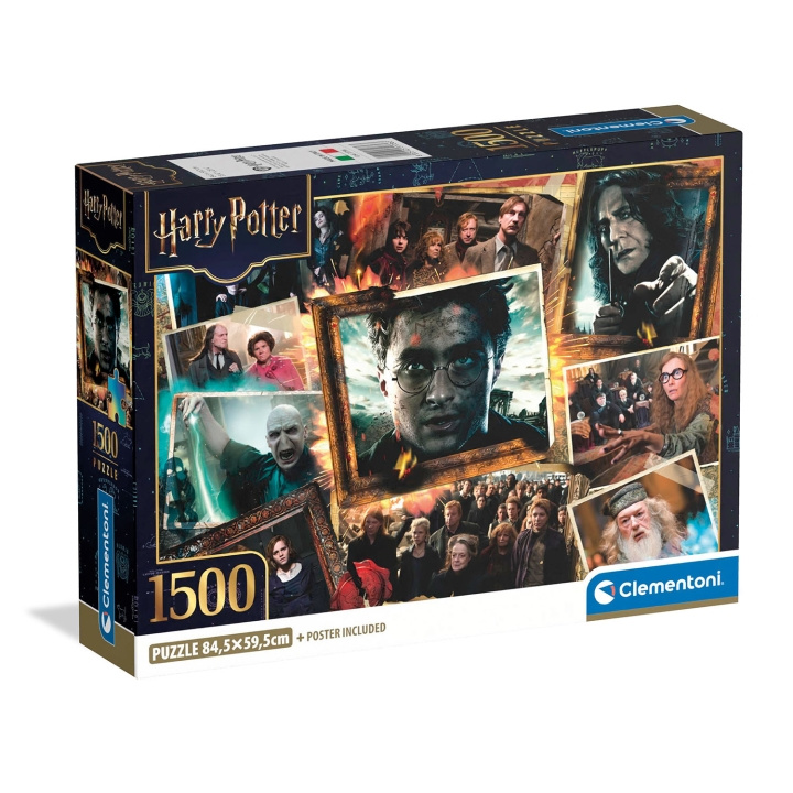 Clementoni Palapeli 1500 pcs CB High Quality Collection Harry Potter (1) ryhmässä URHEILU, VAPAA-AIKA JA HARRASTUS / Harrastus / Palapeli @ TP E-commerce Nordic AB (D34724)