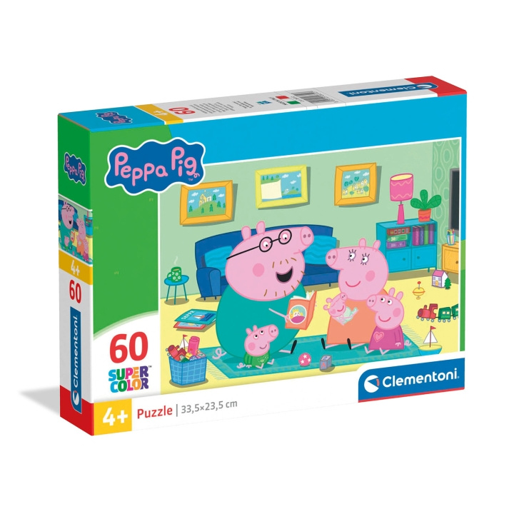 Clementoni Palapeli 60 Pcs Peppa Pig ryhmässä LELUT, TUOTTEET LAPSILLE JA VAUVOILLE / Leikkikalut, Askartelu &Pelit / Lasten palapeli @ TP E-commerce Nordic AB (D34787)