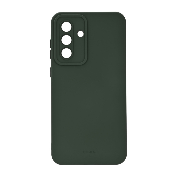 Onsala Suojakuori Silikonituntumalla Olive Green - Samsung Galaxy A37 5G ryhmässä ÄLYPUHELIMET JA TABLETIT / Puhelimen suojakotelo / Samsung @ TP E-commerce Nordic AB (D34808)
