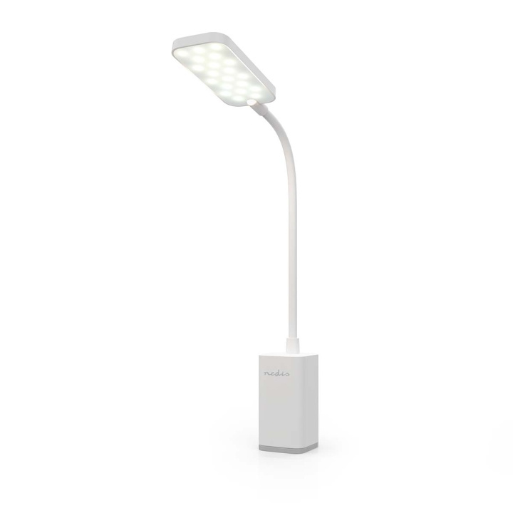 Nedis LED Pyötälamppu | Himmennettävä | 1 Valotila | 90 lm | Ladattava | Hipaisukytkin | Valkoinen ryhmässä LELUT, TUOTTEET LAPSILLE JA VAUVOILLE / Lastenhuone / Valaistus / Pöytälamput @ TP E-commerce Nordic AB (D34915)