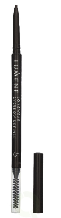 Lumene Longwear Eyebrow Definer 0.09 g #5 Dark Brown ryhmässä KAUNEUS JA TERVEYS / Meikit / Silmät ja kulmat / Kulmakynä @ TP E-commerce Nordic AB (D35105)