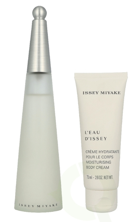 Issey Miyake L\'Eau D\'Issey Pour Femme Giftset 175 ml Edt Spray 100ml/Moisturizing Body Cream 75ml ryhmässä KAUNEUS JA TERVEYS / Tuoksut & Parfyymit / Parfyymit / Naisten Tuoksut @ TP E-commerce Nordic AB (D35206)