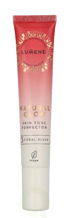 Lumene Natural Glow Skin Tone Perfector 20 ml #3 Coral Blush ryhmässä KAUNEUS JA TERVEYS / Ihonhoito / Kasvot @ TP E-commerce Nordic AB (D35225)