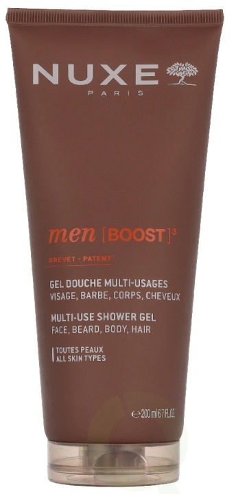 Nuxe Men Boost Multi-Use Shower Gel 200 ml ryhmässä KAUNEUS JA TERVEYS / Ihonhoito / Kehon hoito / Kylpy- ja suihkugeelit @ TP E-commerce Nordic AB (D35247)