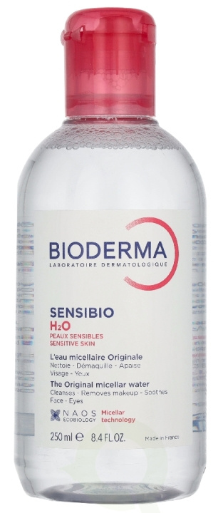 Bioderma Sensibio H2O Micellar Water 250 ml ryhmässä KAUNEUS JA TERVEYS / Ihonhoito / Kasvot / Kasvovesi ja Facemist @ TP E-commerce Nordic AB (D35308)