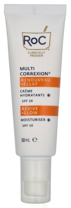 ROC Multi Correxion Revive & Glow Moisturiser SPF30 50 ml ryhmässä KAUNEUS JA TERVEYS / Ihonhoito / Rusketus / Aurinkosuoja @ TP E-commerce Nordic AB (D35319)