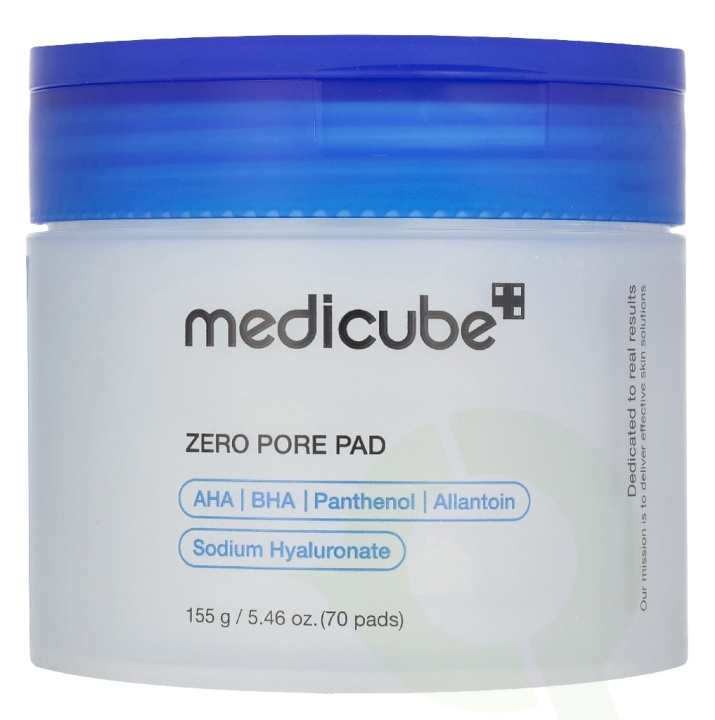 Medicube Zero Pore Pads 2.0 70 piece 70 Pads ryhmässä KAUNEUS JA TERVEYS / Ihonhoito / Kasvot @ TP E-commerce Nordic AB (D35323)