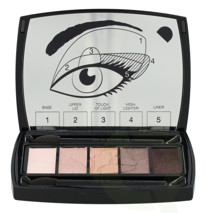 Lancome Hypnose 5 Eyeshadows Palette 4 g #09 Fraicheur Rosee ryhmässä KAUNEUS JA TERVEYS / Meikit / Silmät ja kulmat / Luomivärit @ TP E-commerce Nordic AB (D35344)