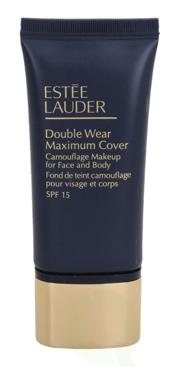 Estee Lauder Double Wear Maximum Cover Makeup SPF15 30 ml 3N1 Ivory Beige ryhmässä KAUNEUS JA TERVEYS / Meikit / Meikit Kasvot / Meikkivoide @ TP E-commerce Nordic AB (D35500)