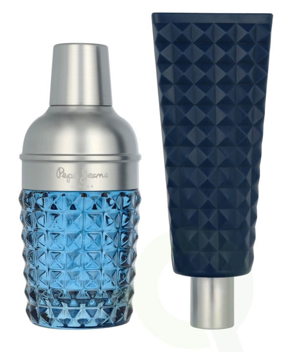 Pepe Jeans Life is Now For Him Giftset 180 ml Edp Spray 100ml/Shower Gel 80ml ryhmässä KAUNEUS JA TERVEYS / Tuoksut & Parfyymit / Parfyymit / Miesten Tuoksut @ TP E-commerce Nordic AB (D35563)
