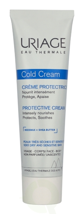 Uriage Cold Cream Protective Cream 100 ml For Very Dry and Sensitive Skin ryhmässä KAUNEUS JA TERVEYS / Ihonhoito / Kasvot / Päivävoide @ TP E-commerce Nordic AB (D35575)
