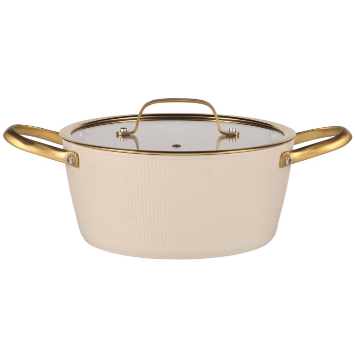 Maku Gryta Maku beige 24 cm 4,4 L ryhmässä KOTI, TALOUS JA PUUTARHA / Keittiövälineet / Padat ja kattilat @ TP E-commerce Nordic AB (D35658)