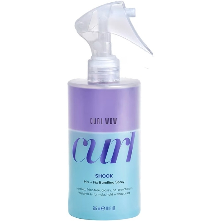 Color Wow Curl Wow Shook Mix + Fix Bundling Spray 295ml ryhmässä KAUNEUS JA TERVEYS / Hiukset &Stailaus / Hiustenhoito @ TP E-commerce Nordic AB (D35678)