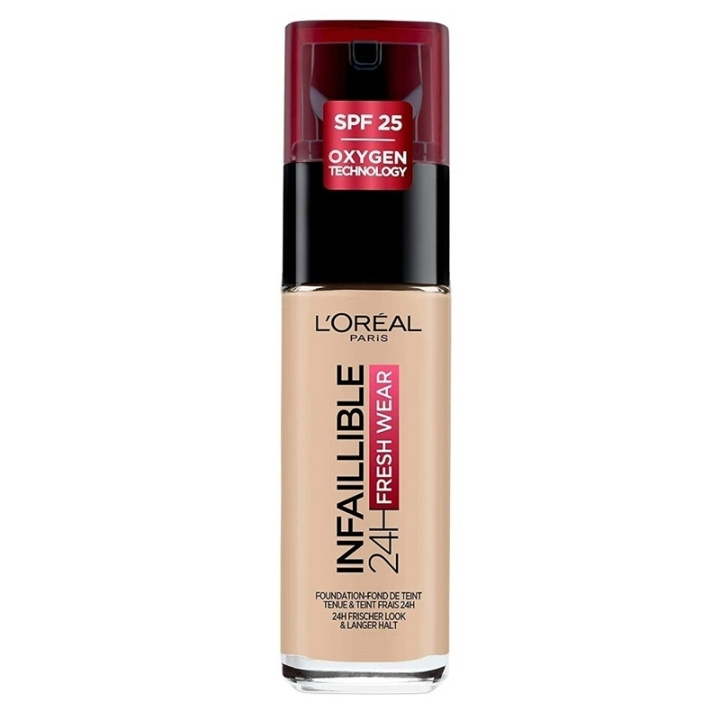 L\'Oreal LOréal Paris Infallible 24H Fresh Wear 130 True Beige 30ml ryhmässä KAUNEUS JA TERVEYS / Meikit / Meikit Kasvot / Meikkivoide @ TP E-commerce Nordic AB (D35693)