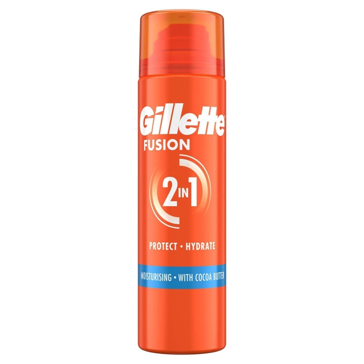 Gillette Rakgel Fusion Ultra Moist, Återfuktande för män med Kakaosmör, 200ml ryhmässä KAUNEUS JA TERVEYS / Hiukset &Stailaus / Sheivaus ja trimmaus @ TP E-commerce Nordic AB (D35777)