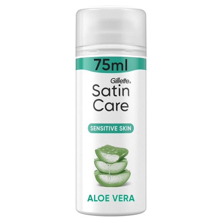 Gillette Venus Rakgel Satin Care för Kvinnor med en touch av Aloe Vera för Känslig Hud, 75ml ryhmässä KAUNEUS JA TERVEYS / Hiukset &Stailaus / Sheivaus ja trimmaus @ TP E-commerce Nordic AB (D35787)