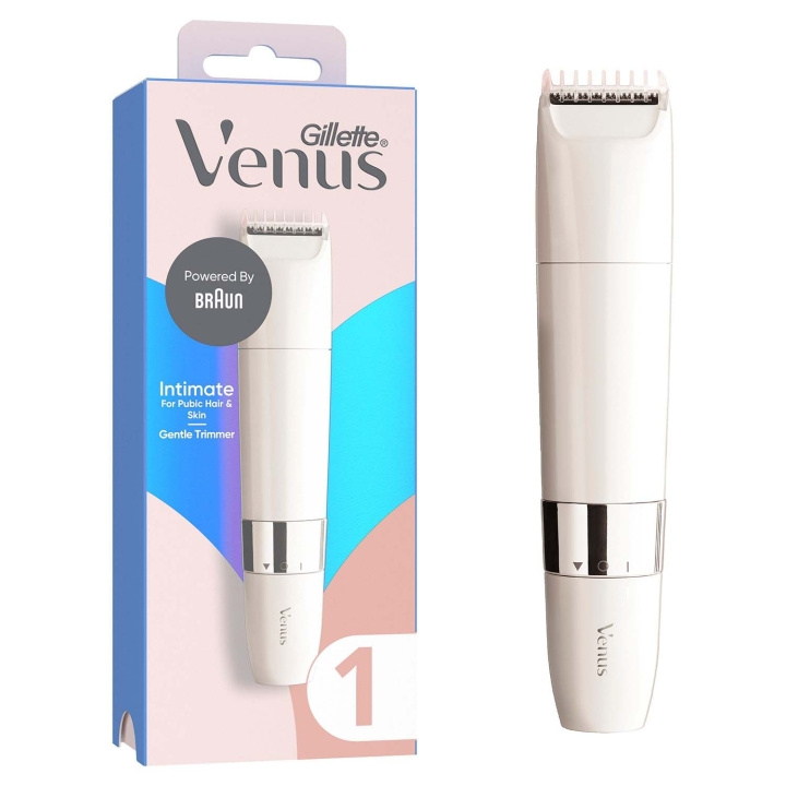 Gillette Venus Trimmer Intimate Hair & Skin Body hair remover för Intimområdet ryhmässä KAUNEUS JA TERVEYS / Hiukset &Stailaus / Sheivaus ja trimmaus / Kehon trimmerit @ TP E-commerce Nordic AB (D35794)