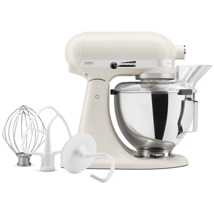 KitchenAid Köksmaskin 4,3L Porcelain white 5KSM95PSEPL ryhmässä KOTI, TALOUS JA PUUTARHA / Kodinkoneet / Yleiskoneet ja monitoimikoneet / Yleiskoneet & Tarvikkeet @ TP E-commerce Nordic AB (D35814)