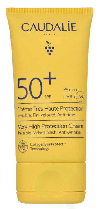 Caudalie Vinosun Protect Very High Protection Face Cream 50 ml ryhmässä KAUNEUS JA TERVEYS / Ihonhoito / Kasvot / Päivävoide @ TP E-commerce Nordic AB (D35870)