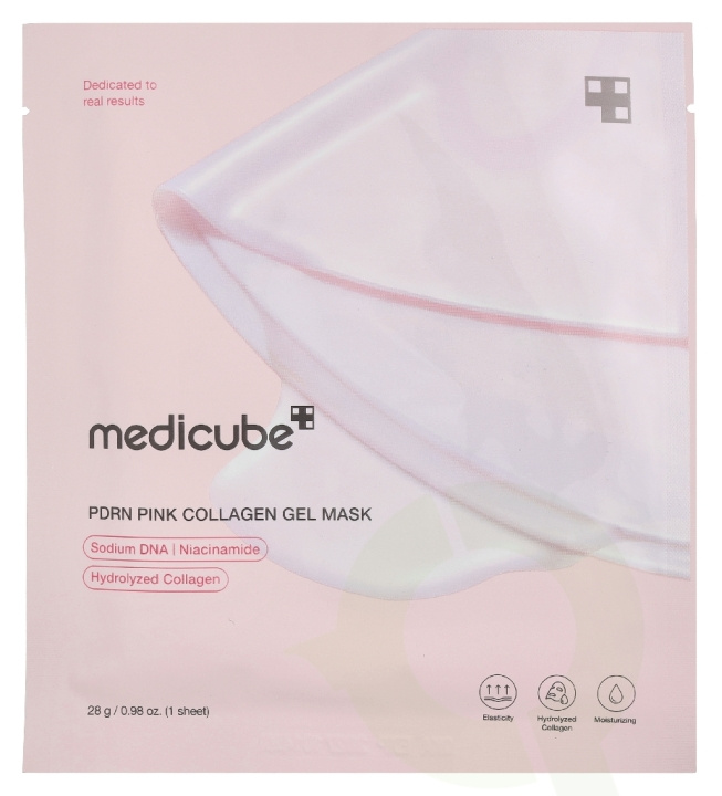 Medicube PDRN Pink Collagen Gel Mask 4 piece 4 sheets ryhmässä KAUNEUS JA TERVEYS / Ihonhoito / Kasvot / Naamiot @ TP E-commerce Nordic AB (D35911)