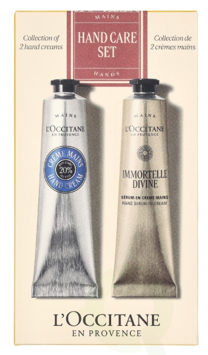 L\'Occitane Hand Care Set 150 ml Hand Cream 75ml/Serum-In-Cream 75ml ryhmässä KAUNEUS JA TERVEYS / Manikyyri/Pedikyyri / Käsirasva @ TP E-commerce Nordic AB (D35921)